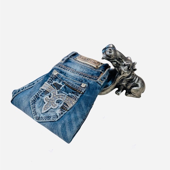 Rock Revival Nakita Distressed Embellished Jeans - Picture 8 of 10